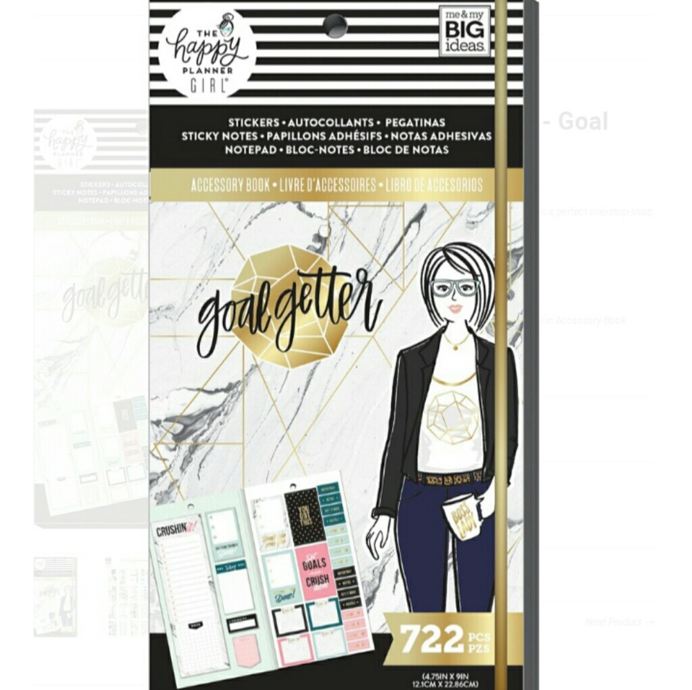 Goal Getter Accessory Book The Happy Planner New